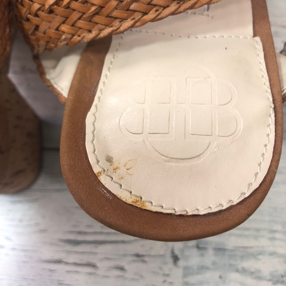 Dana Buchman 3” Cork Heel Sandals 8.5 - Picture 11 of 12